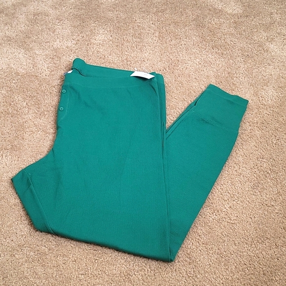 Old Navy Pants & Jumpsuits New Old Navy Thermal Green Plus Size